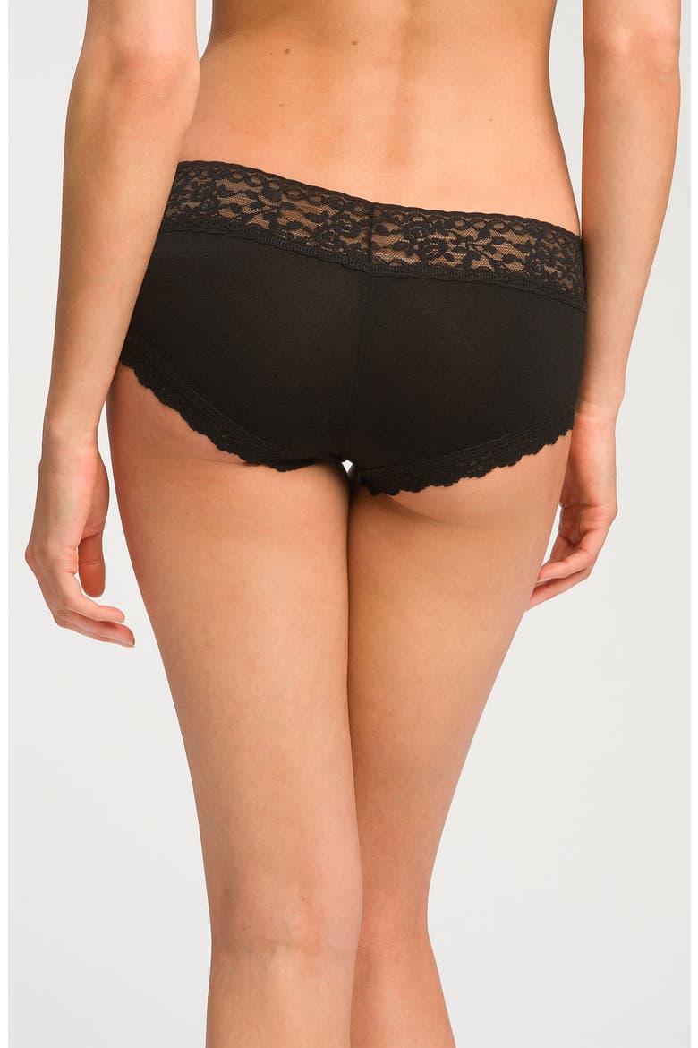 Logo to Go Boyshorts, Alternate, color, BLACK
