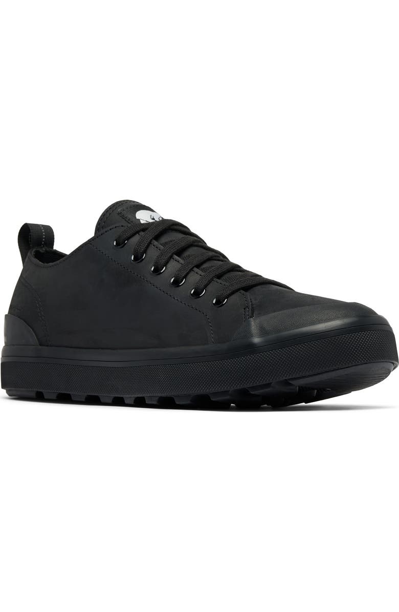 SOREL Metro<sup>™</sup> II Waterproof Sneaker, Main, color, Black/ Sea Salt