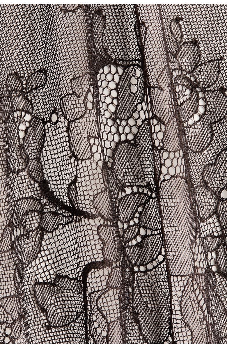 H&M Lace Hip Scarf, Alternate, color, Dark Brown