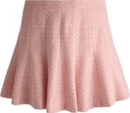 Alice + Olivia Zona High Waist Godet Miniskirt