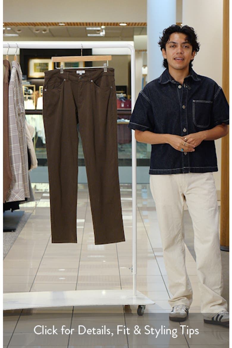 Signature Sateen Five Pocket Pants video