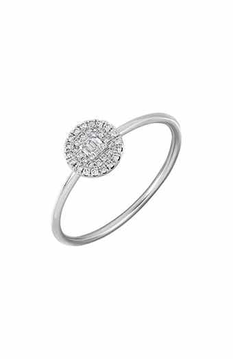Bony Levy 18K White Gold Mika Diamond Ring