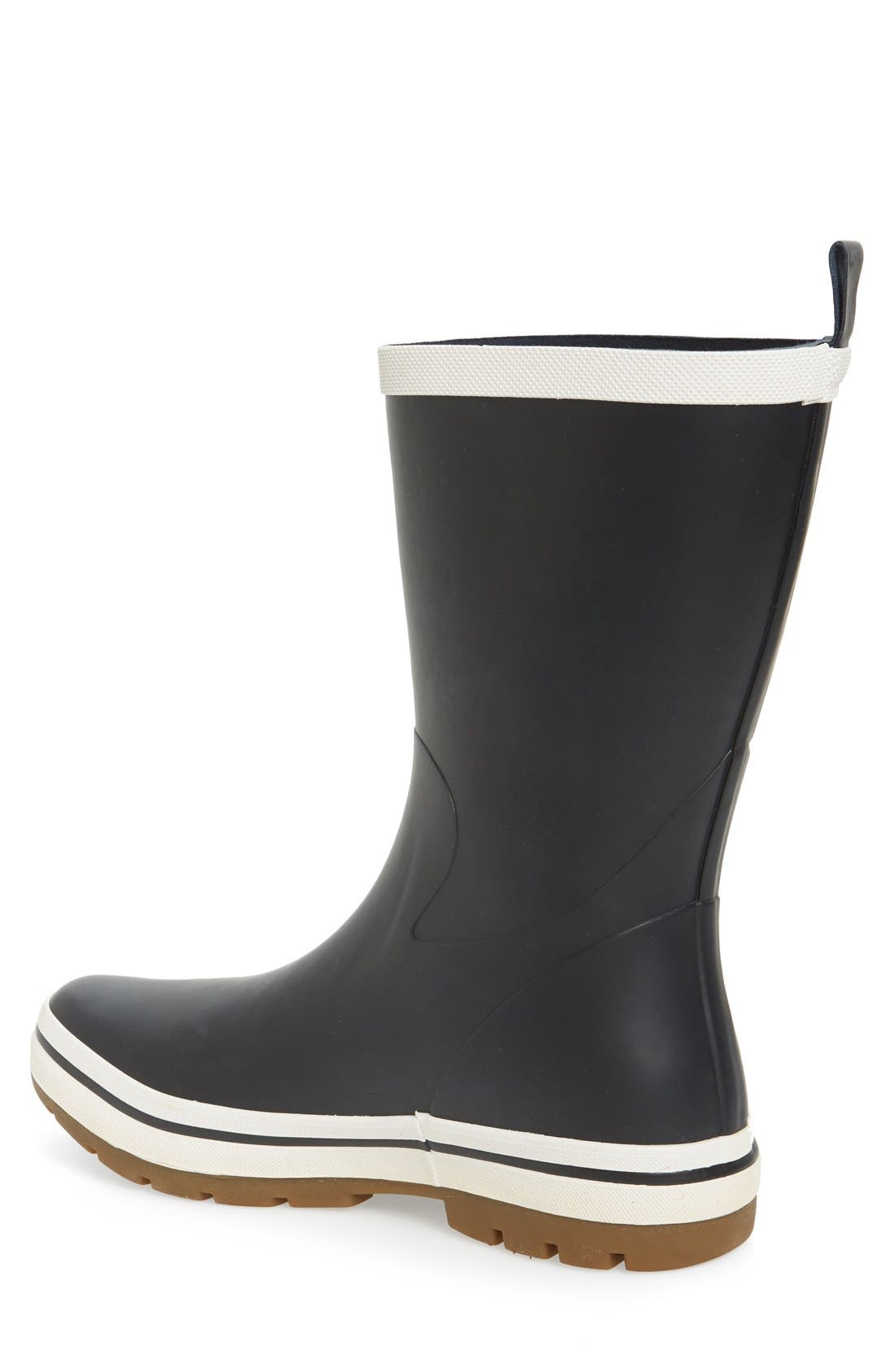'Midsund 2' Rain Boot, Alternate, color, NAVY