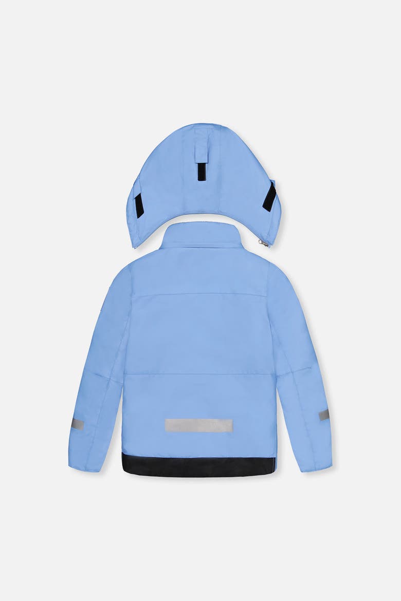 Teknik Expandable Sleeve Reinforced Jacket & Leopard Pants Two Piece Snowsuit, Alternate, color, Bright Blue-Violet
