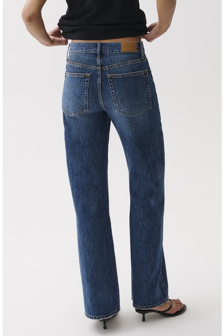 Larsen Petite High Waist Straight Leg Jeans, Alternate, color, DARING