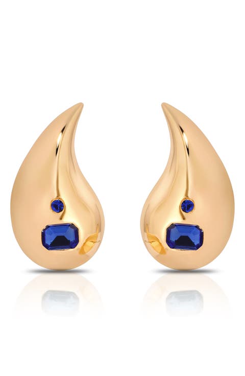 Teardrop Statement Earrings