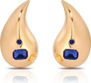 Ettika Teardrop Statement Earrings
