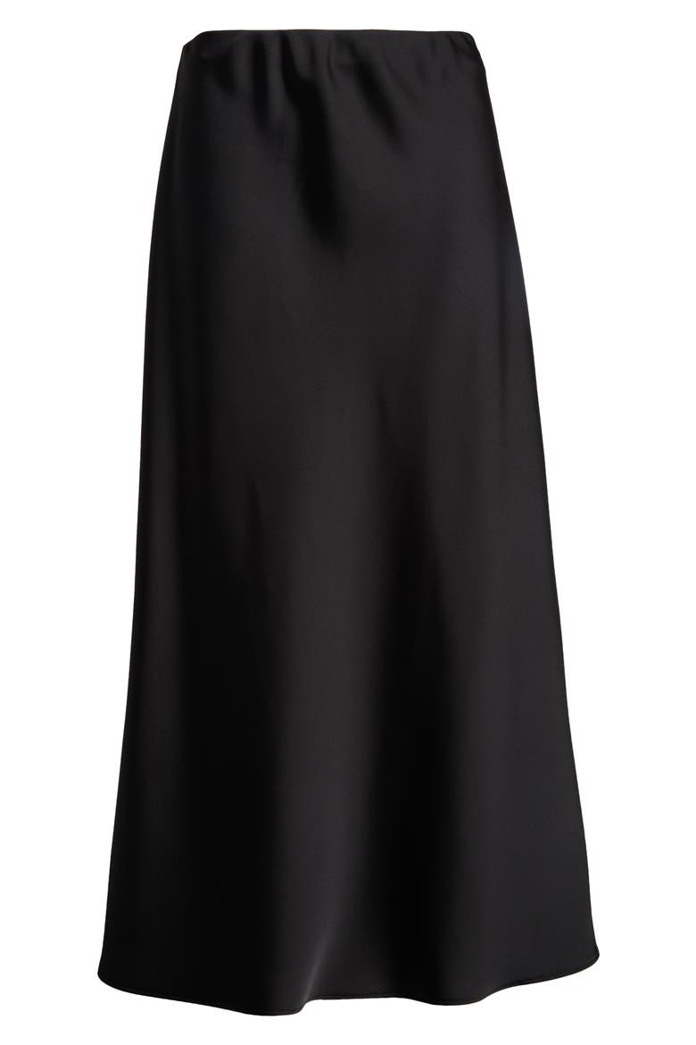 Rosalina Slip Skirt, Alternate, color, BLACK