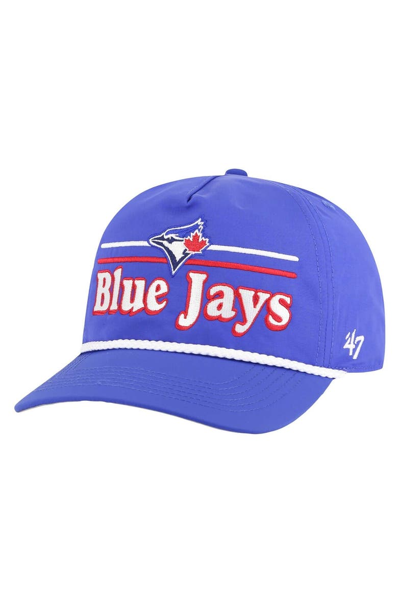 '47 Men's '47 Royal Toronto Blue Jays Campscape Hitch Adjustable Hat, Main, color, 