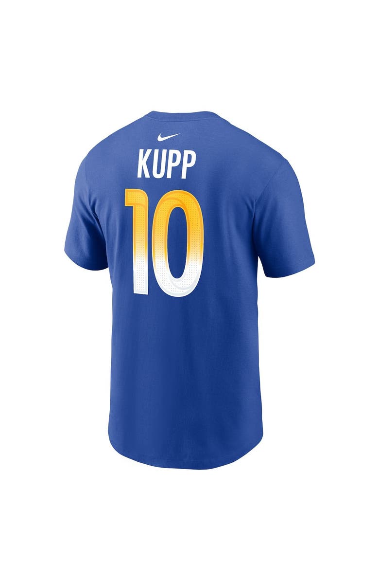 Nike Men's Nike Cooper Kupp Royal Los Angeles Rams Player Name & Number T-Shirt, Alternate, color,
