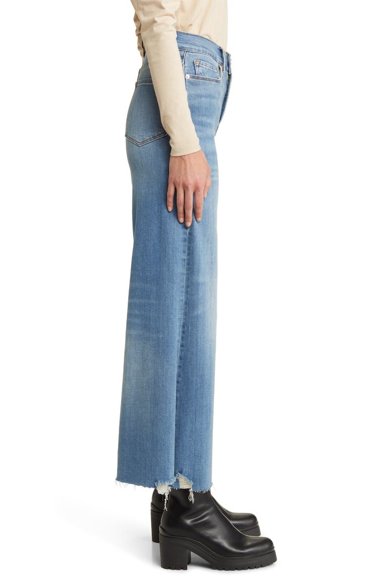 FRAME Le Palazzo High Waist Crop Wide Leg Jeans, Alternate, color, 