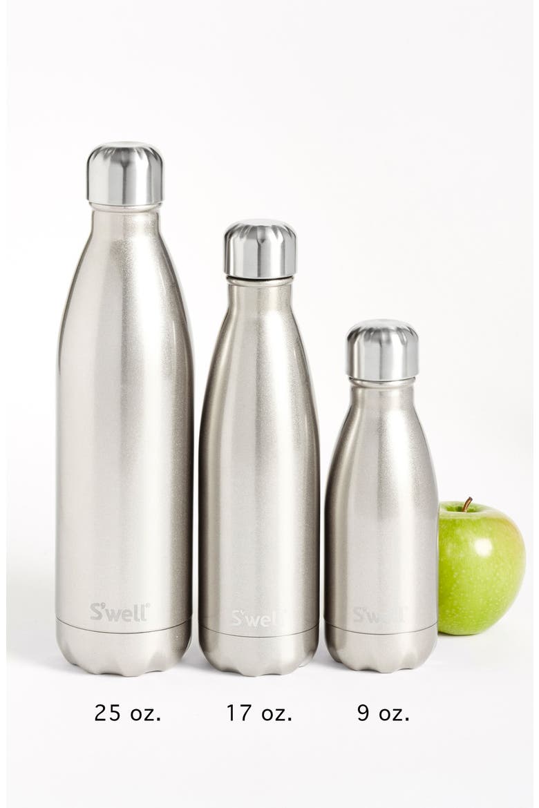 'Turquoise Blue' Stainless Steel Water Bottle, Alternate, color, TURQUOISE