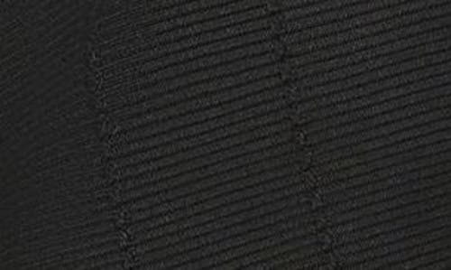 City Chic Lean In One-shoulder Rib Sweater In Black