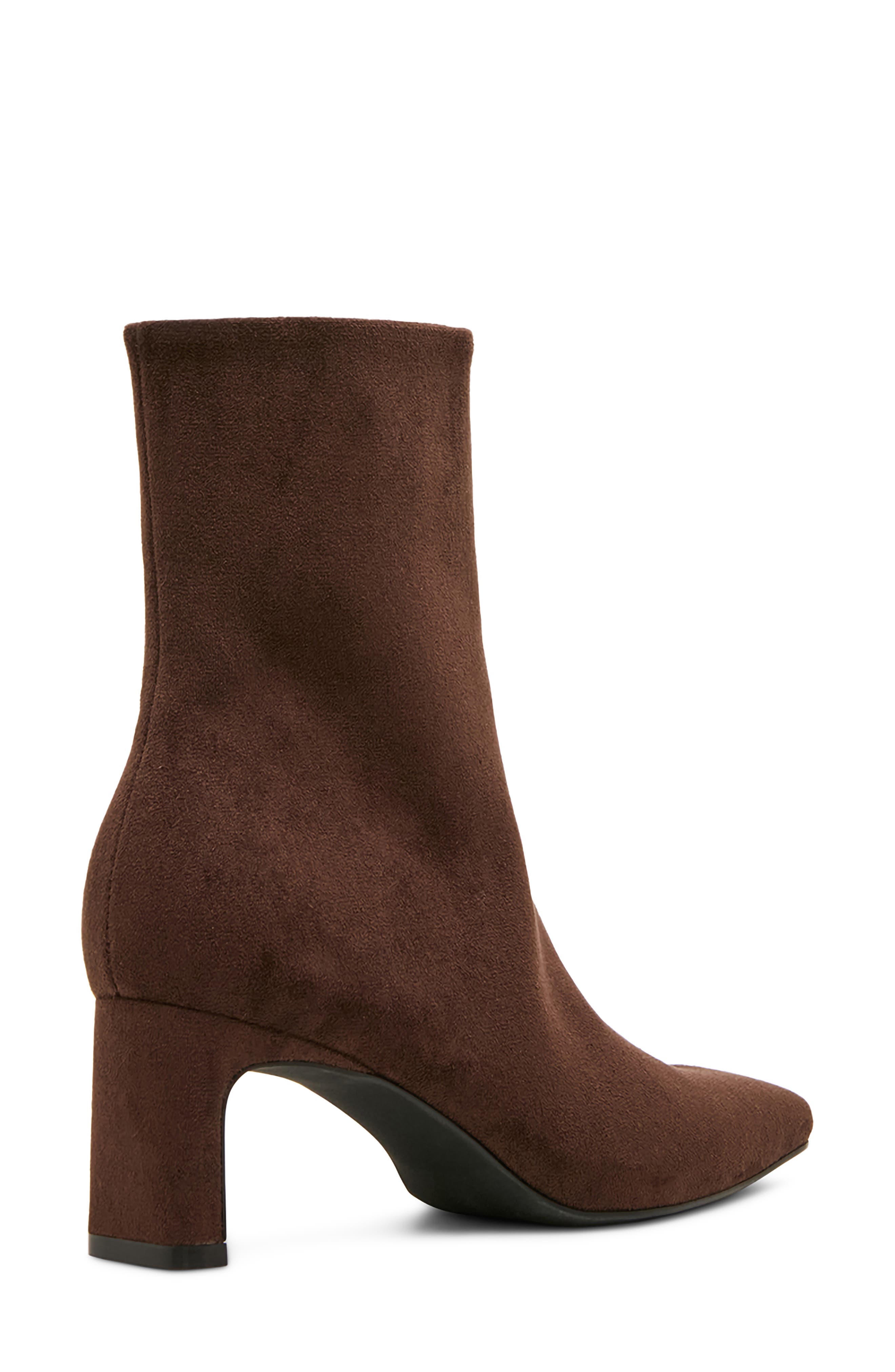 Art Faux Leather Bootie, Alternate, color, COFFEE FAB