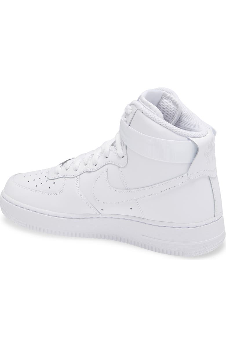 Nike Air Force 1 High '07 Sneaker, Alternate, color, White/ White