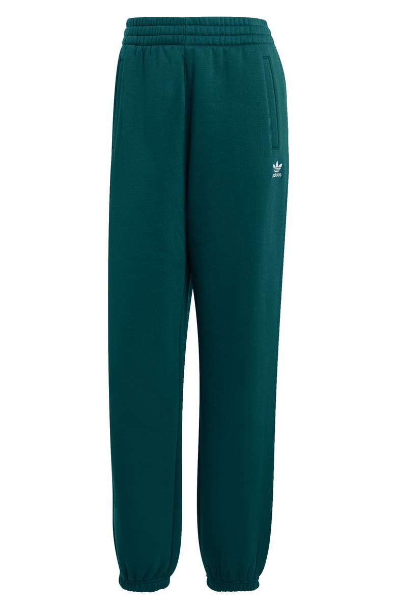 adidas Essential Cotton Blend Fleece Joggers, Alternate, color, Aurora Ivory