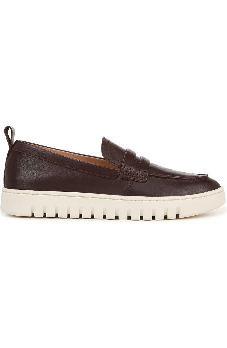 Vionic Uptown Hybrid Penny Loafer, Alternate, color, Dark Brown Leather