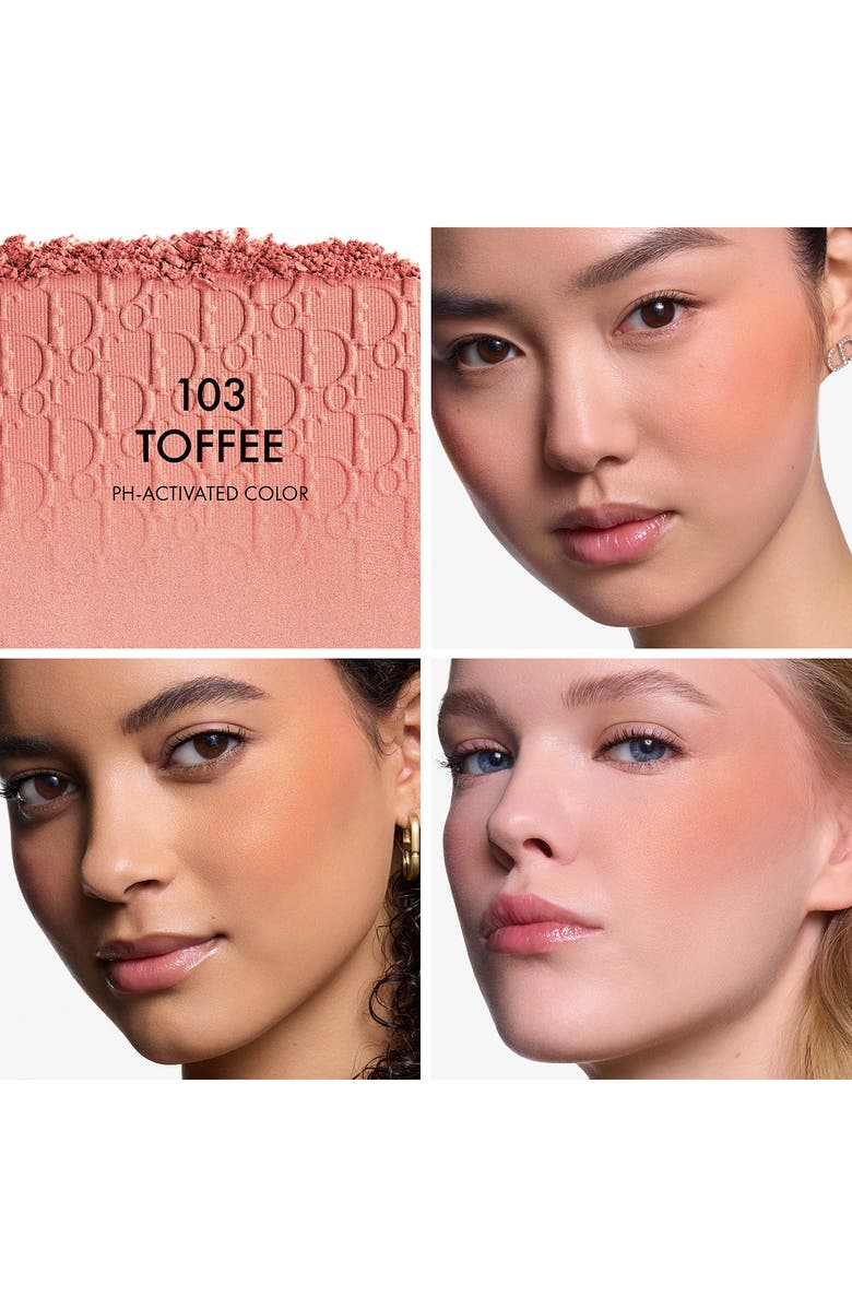 DIOR Backstage Rosy Glow Blush with pH-Activated Color, Alternate, color, 103 Toffee
