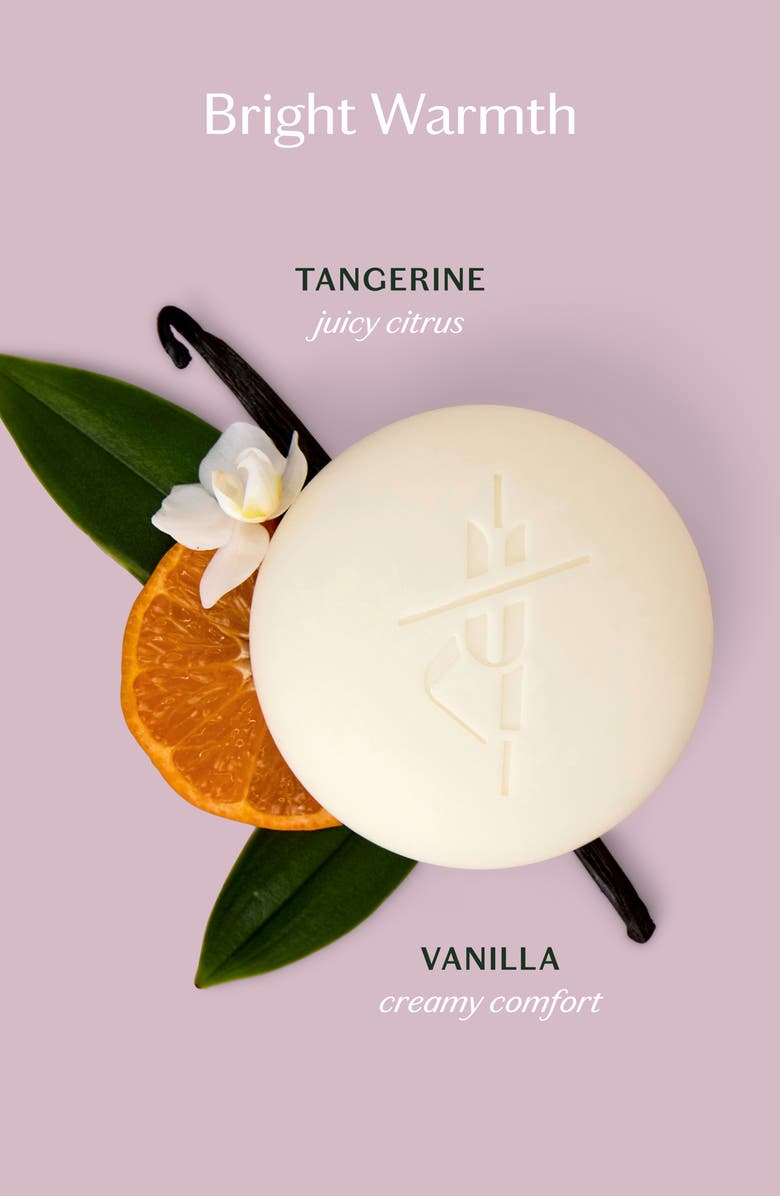Kate McLeod Tangerine & Vanilla Body Stone Lotion Bar, Alternate, color,