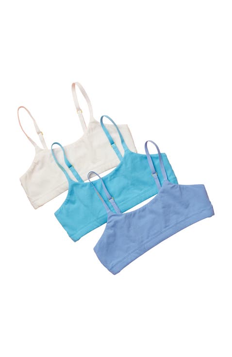 Pipit Pima Cotton Bra 3PK