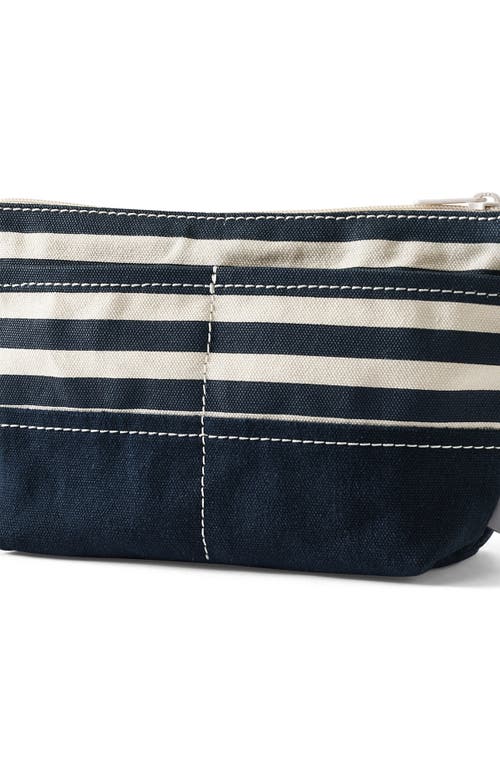 Lands' End Zipper Canvas Pouch