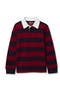 Boys Long Sleeve Collared Rugby Shirt