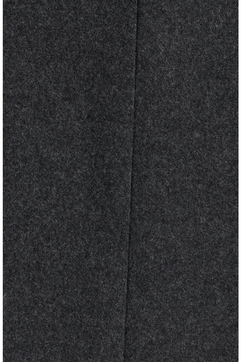 Kei Trim Fit Wool Coat, Alternate, color, CHARCOAL