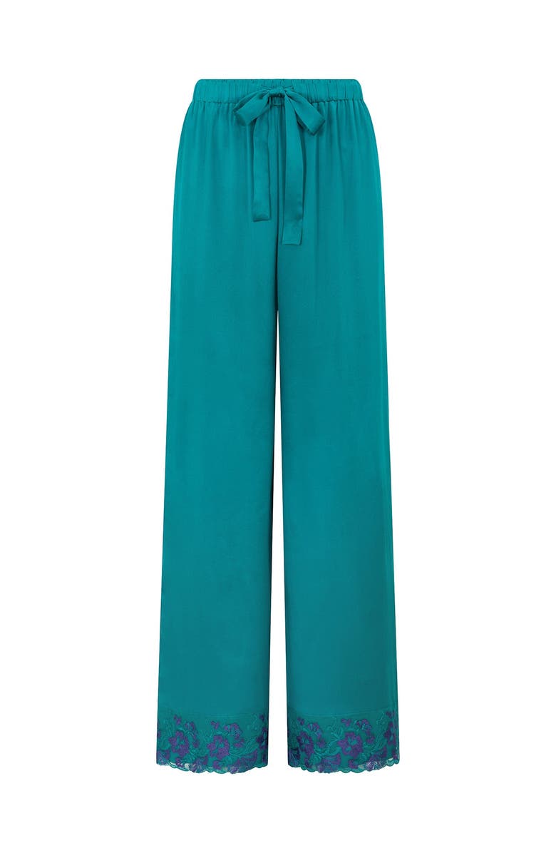 Scarlett Gasque The Marilyn Pant, Alternate, color, Teal