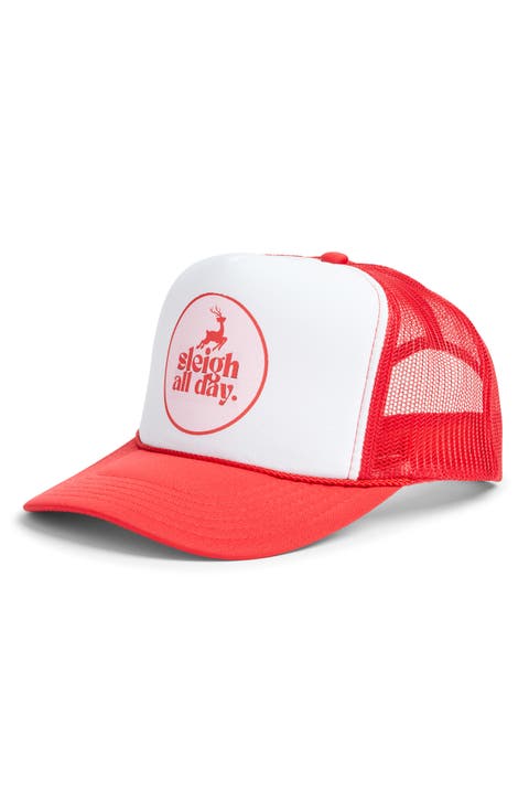 Sleigh All Day Trucker Hat