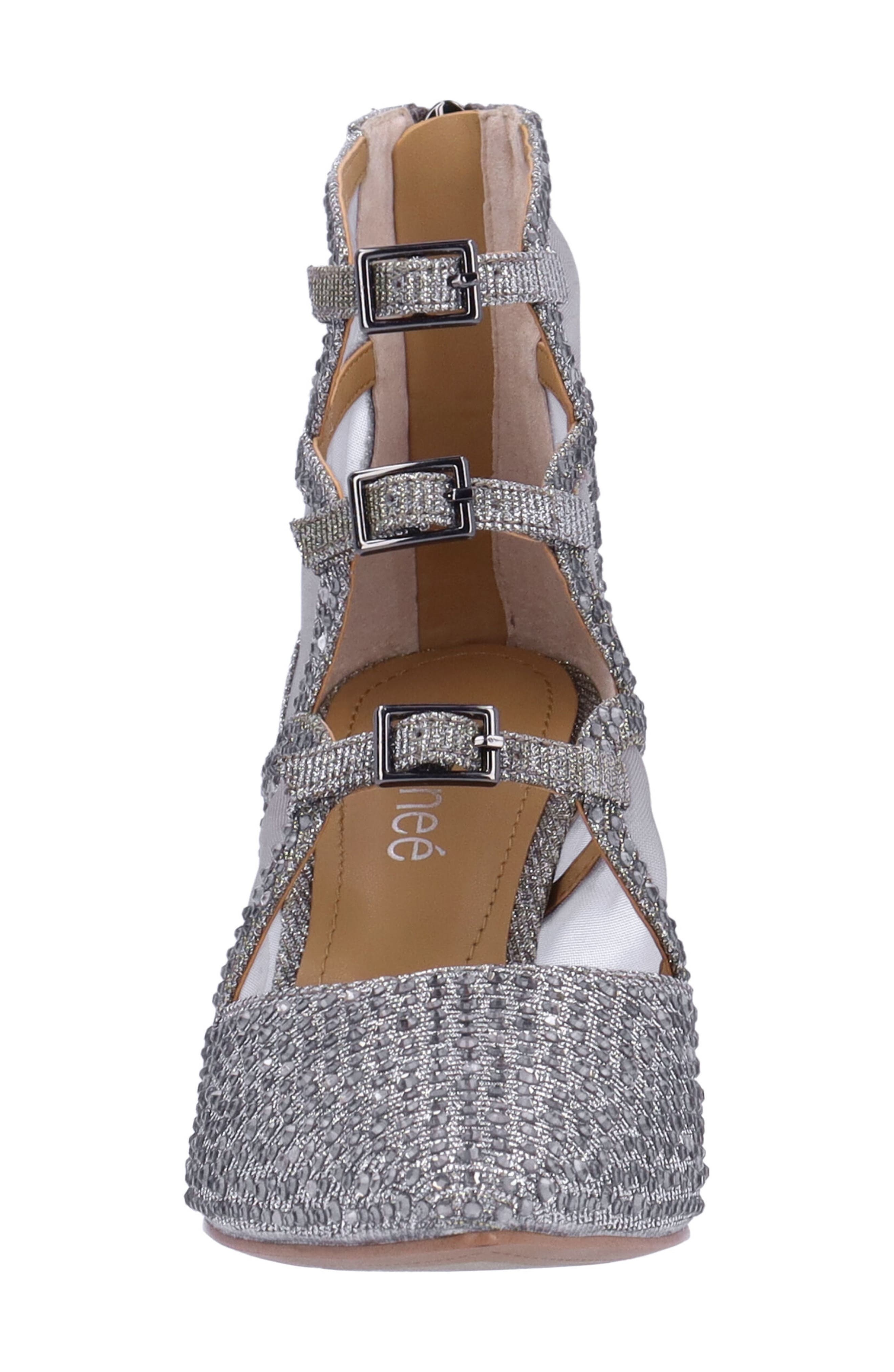 Katarina Pointed Toe Pump, Alternate, color, PEWTER