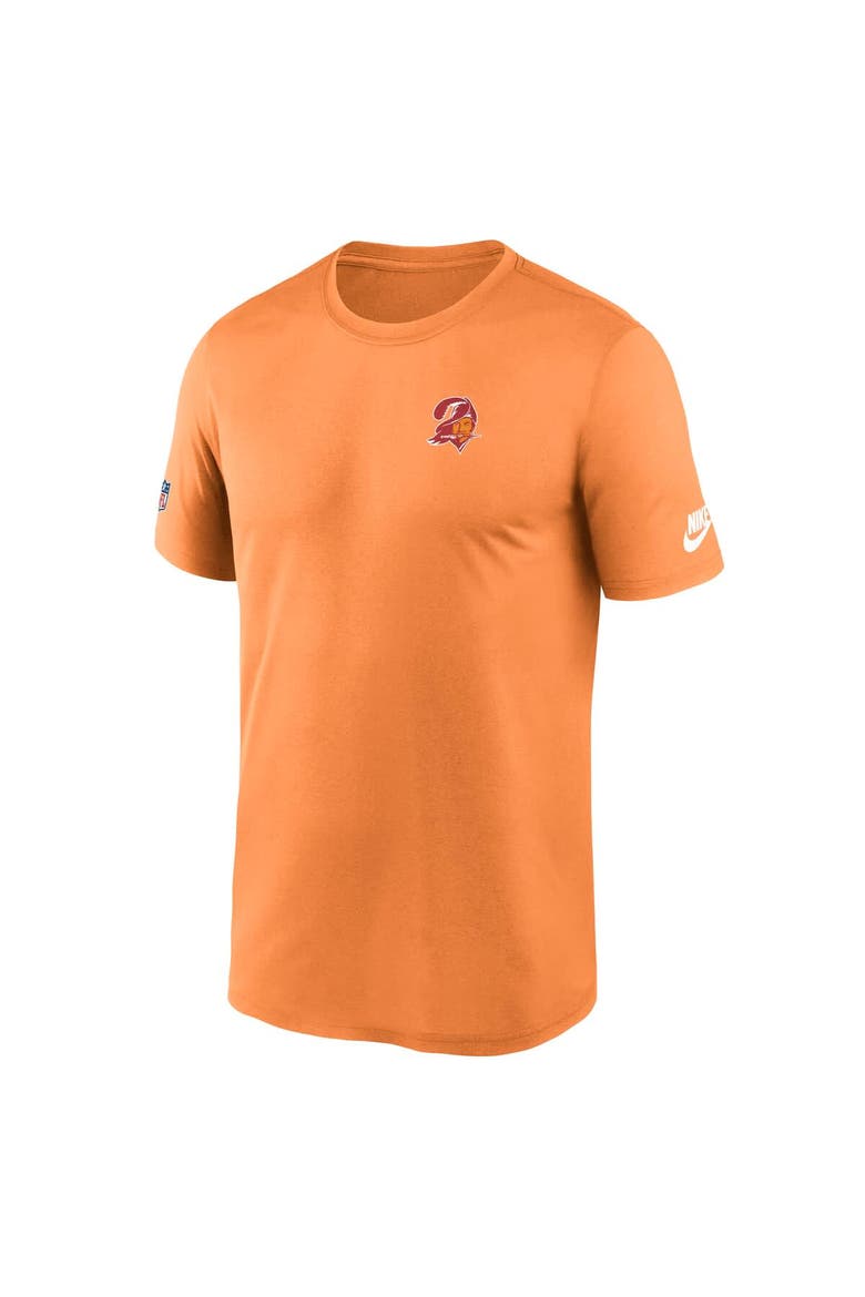 Men's Nike Orange Tampa Bay Buccaneers Sideline Alt Pack Small Logo Legend Performance T-Shirt, Alternate, color, Orange