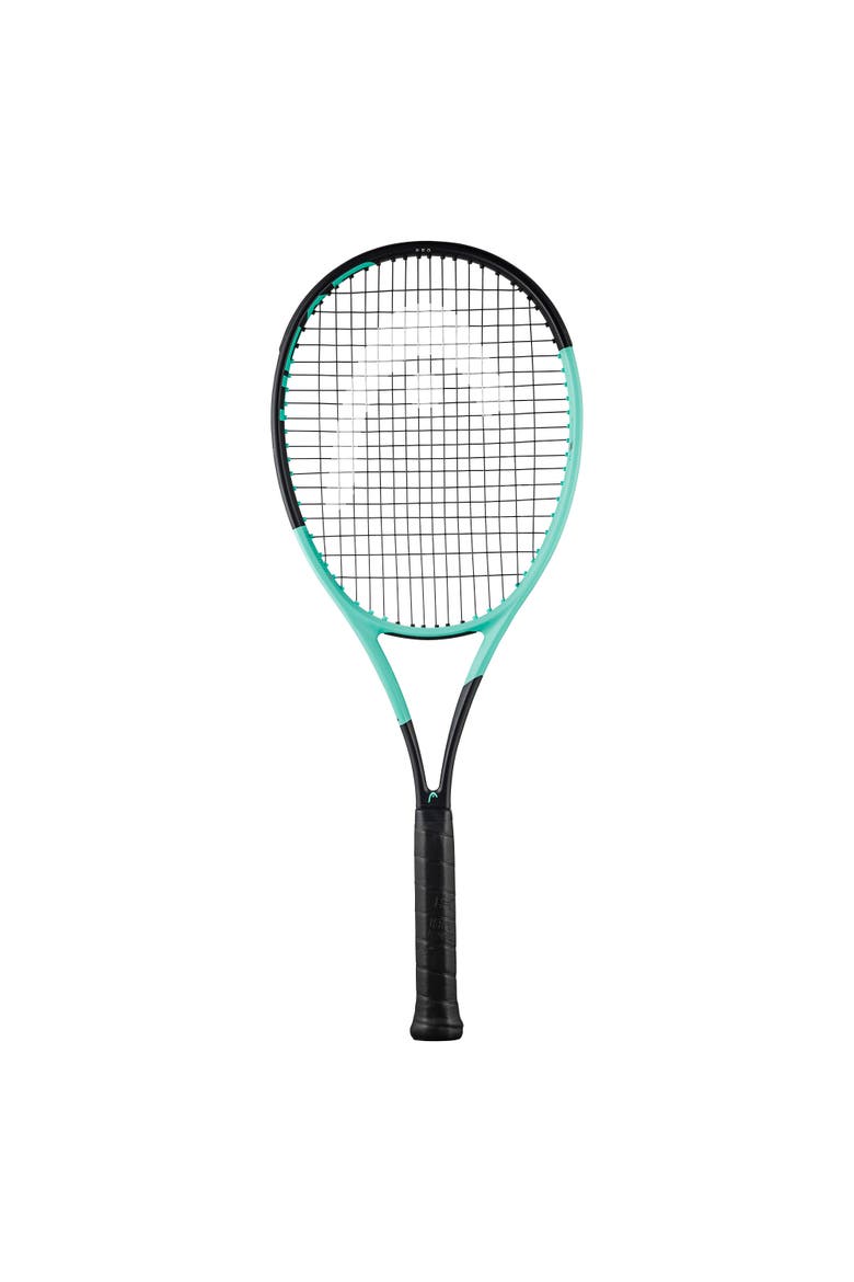 Boom Pro Unstrung Tennis Racquet, Main, color, Black/Turquois