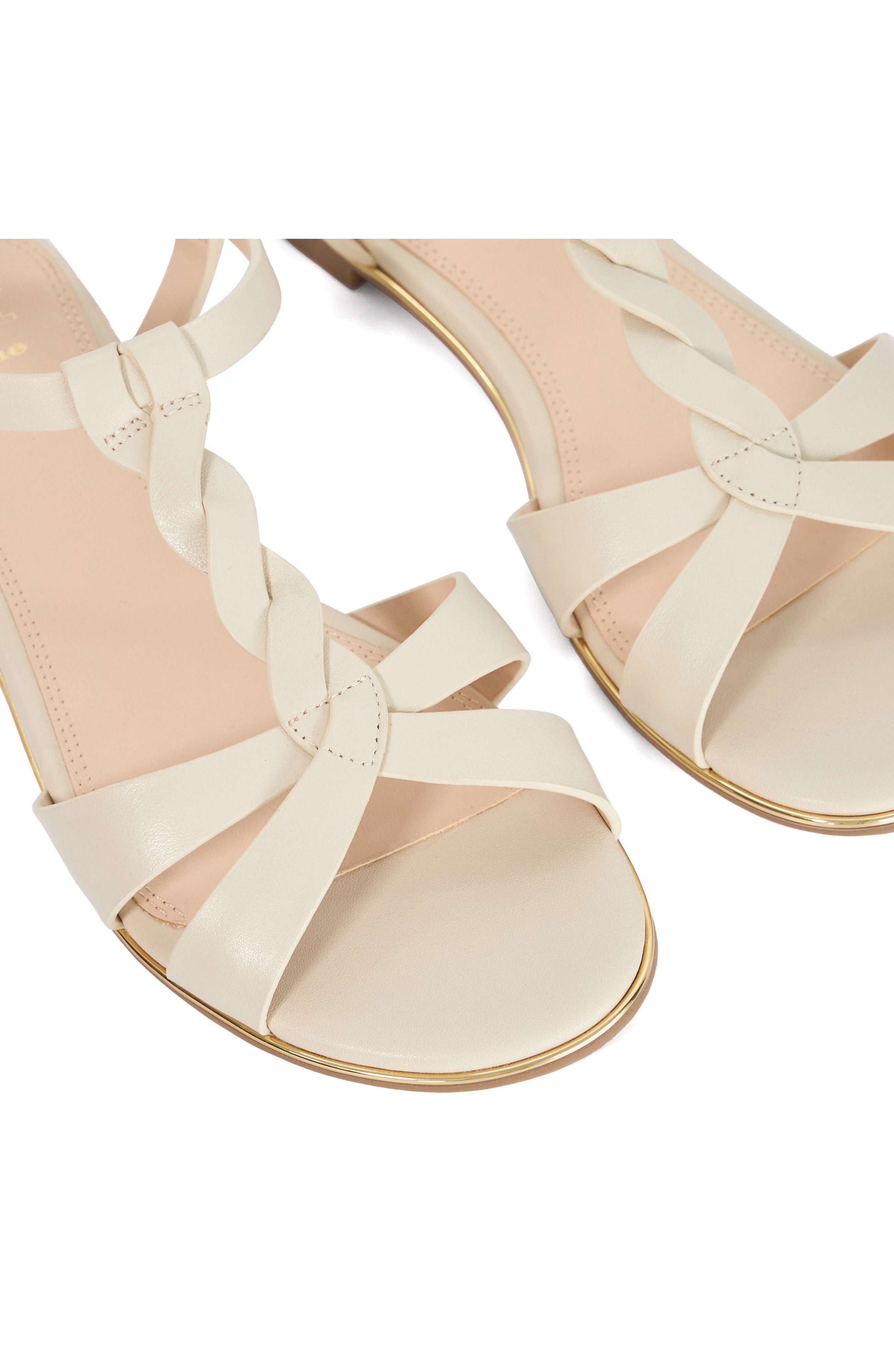 Dune London Lylar Braided Sandal, Alternate, color, 