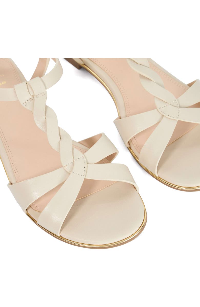 Dune London Lylar Braided Sandal, Alternate, color,