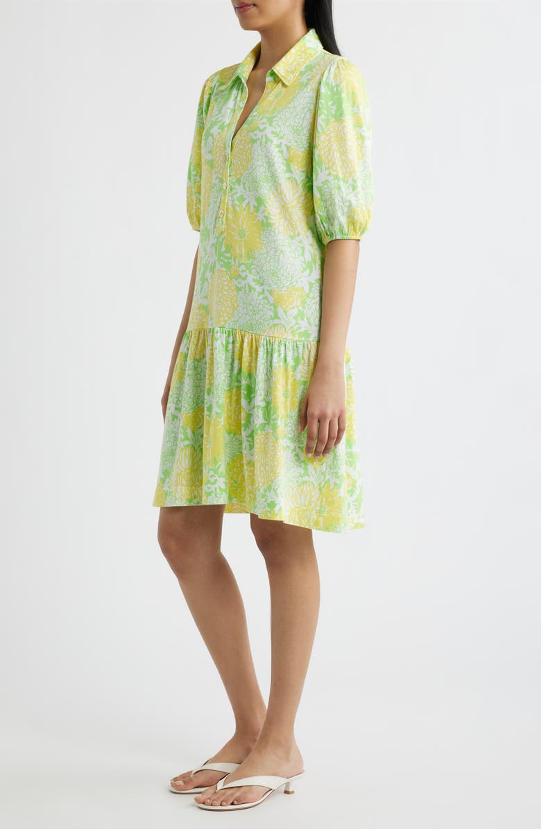 Lilly Pulitzer<sup>®</sup> Bingley Floral Print Dress, Alternate, color, Crocodile Green Mumbo Jumbo