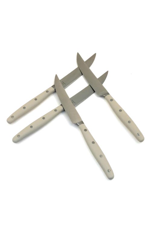 Ginkgo Lyon Set Of 4 Steak Knives