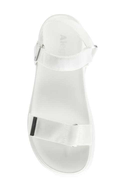 Alegria By Pg Lite Allyson Platform Sandal In White