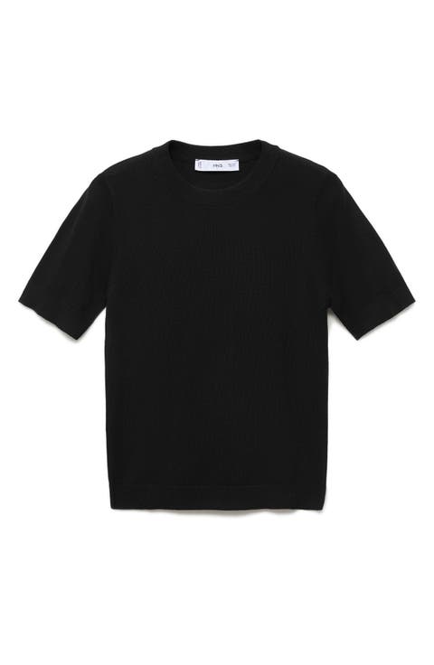 Short Sleeve Sweater (Regular & Plus)