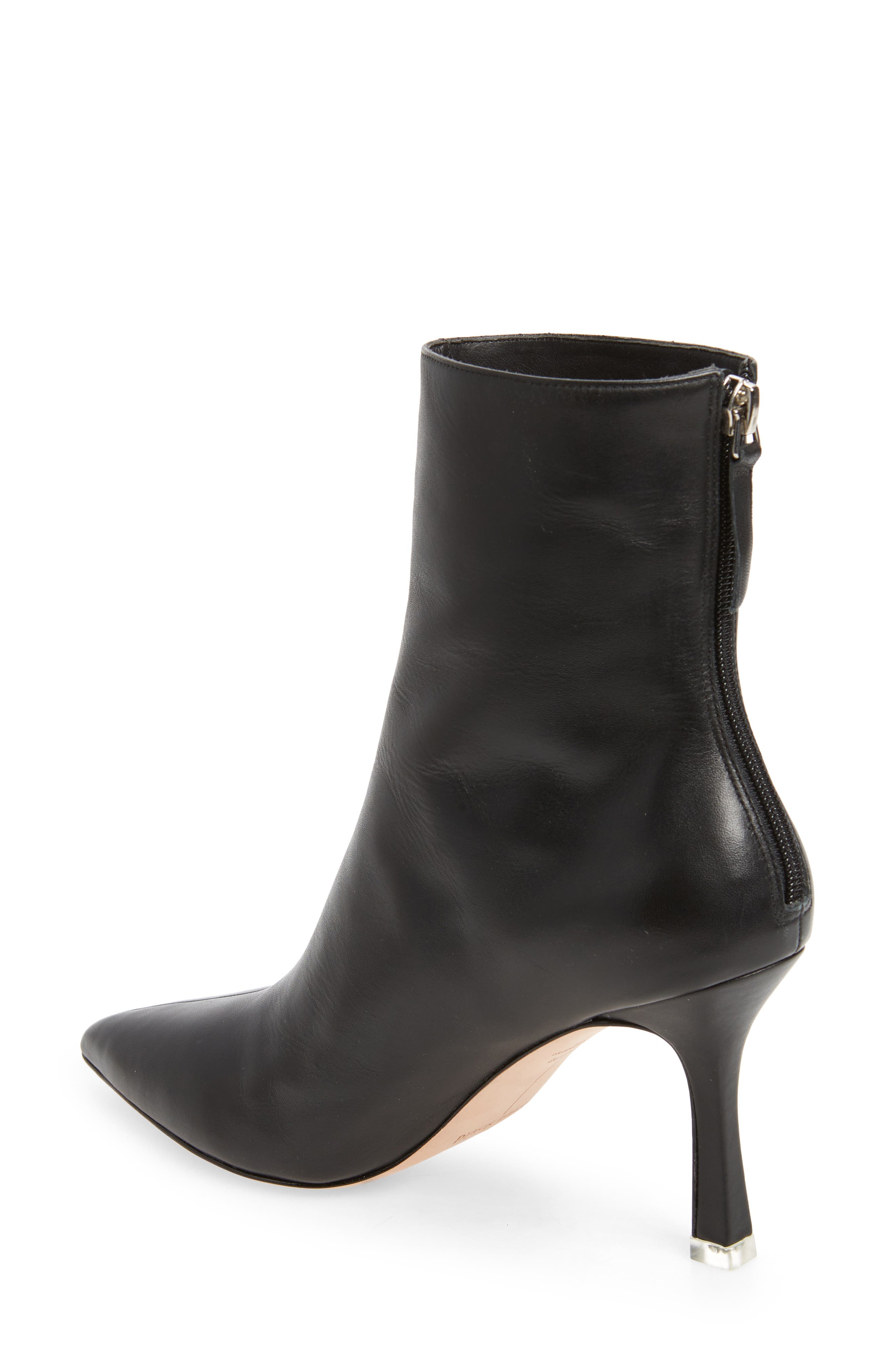 BLACK SUEDE STUDIO Jennifer Pointy Toe Bootie, Alternate, color, 