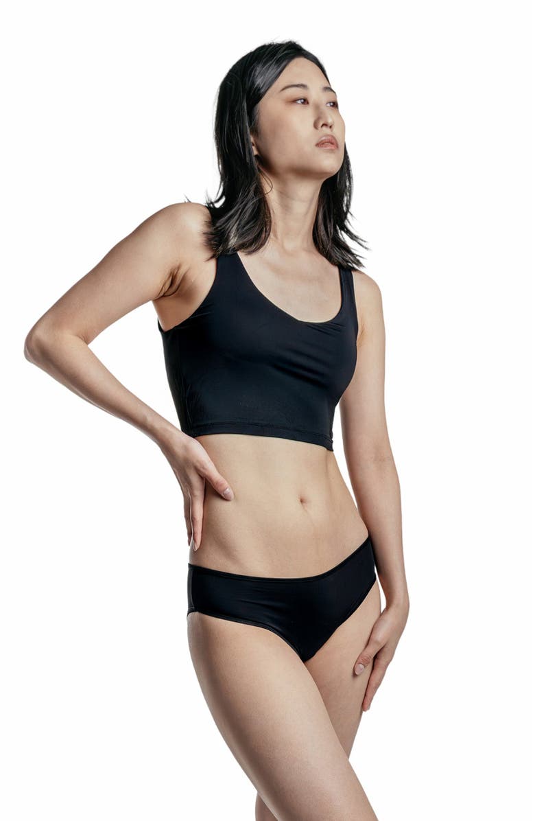 Cheeky Cherry Ultra Smooth Scoop Tank, Alternate, color, Onyx