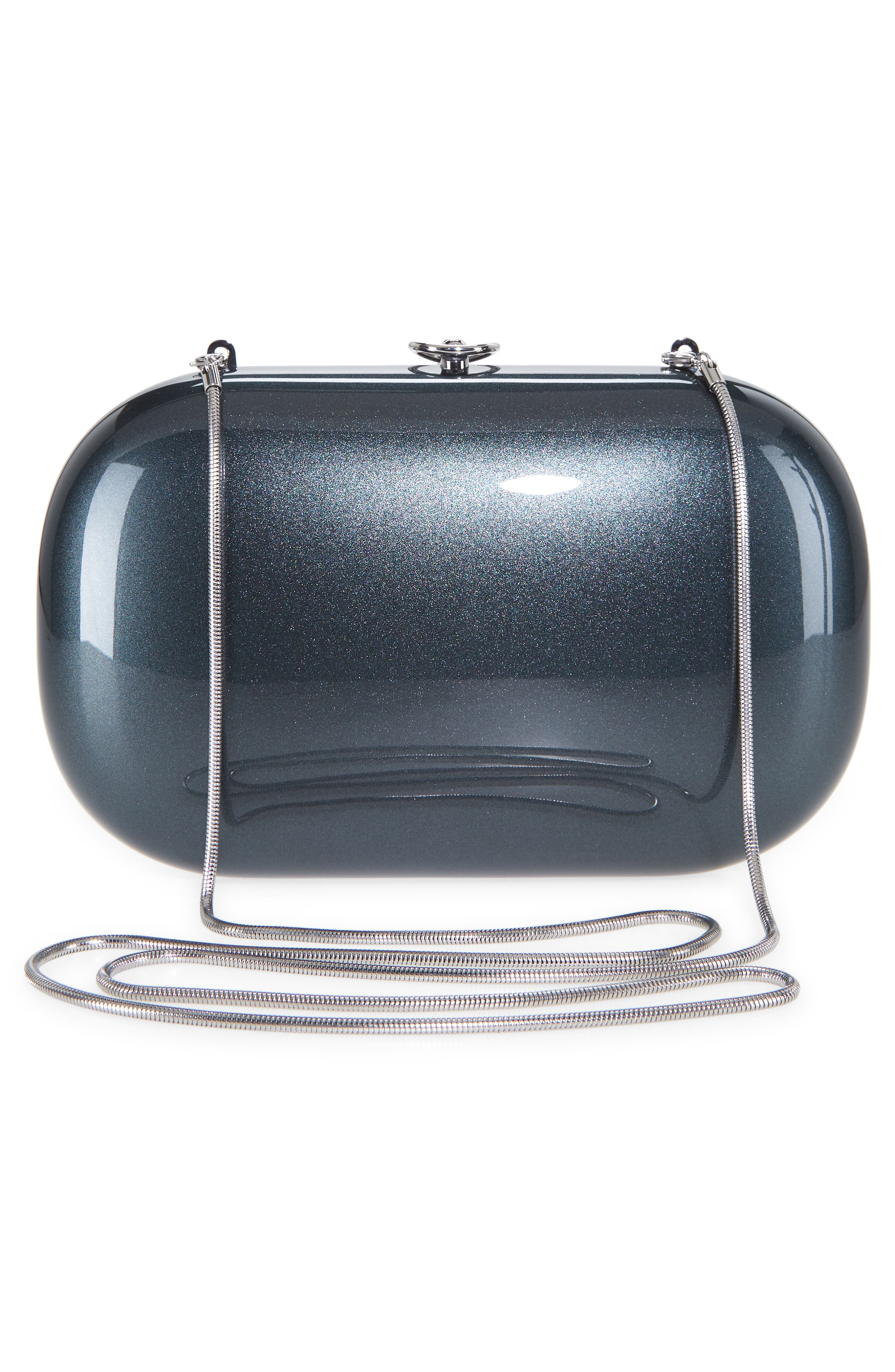 Jeffrey Levinson Elina Plus Glitter Clutch, Alternate, color, 