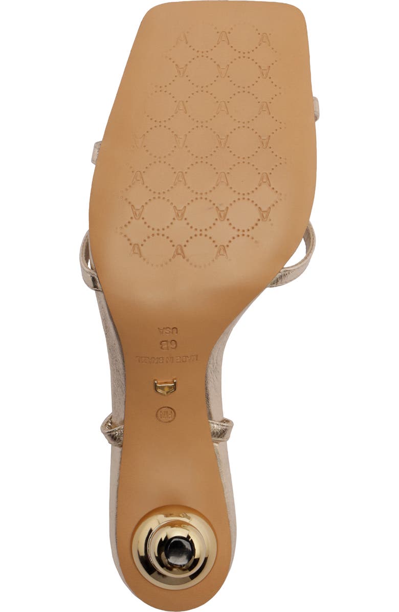 Arezzo Birdie Sandal, Alternate, color, Platino