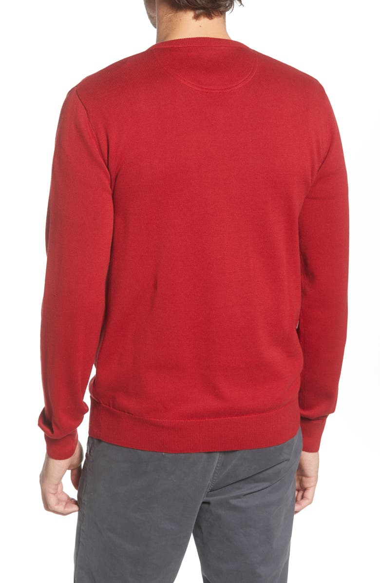 Lacoste Regular Fit V-Neck Sweater, Alternate, color, 