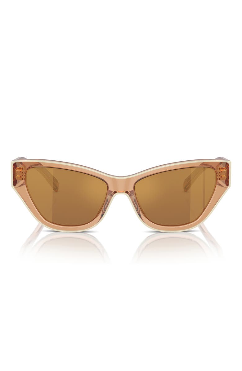 Tory Burch 54mm Cat Eye Sunglasses, Main, color,