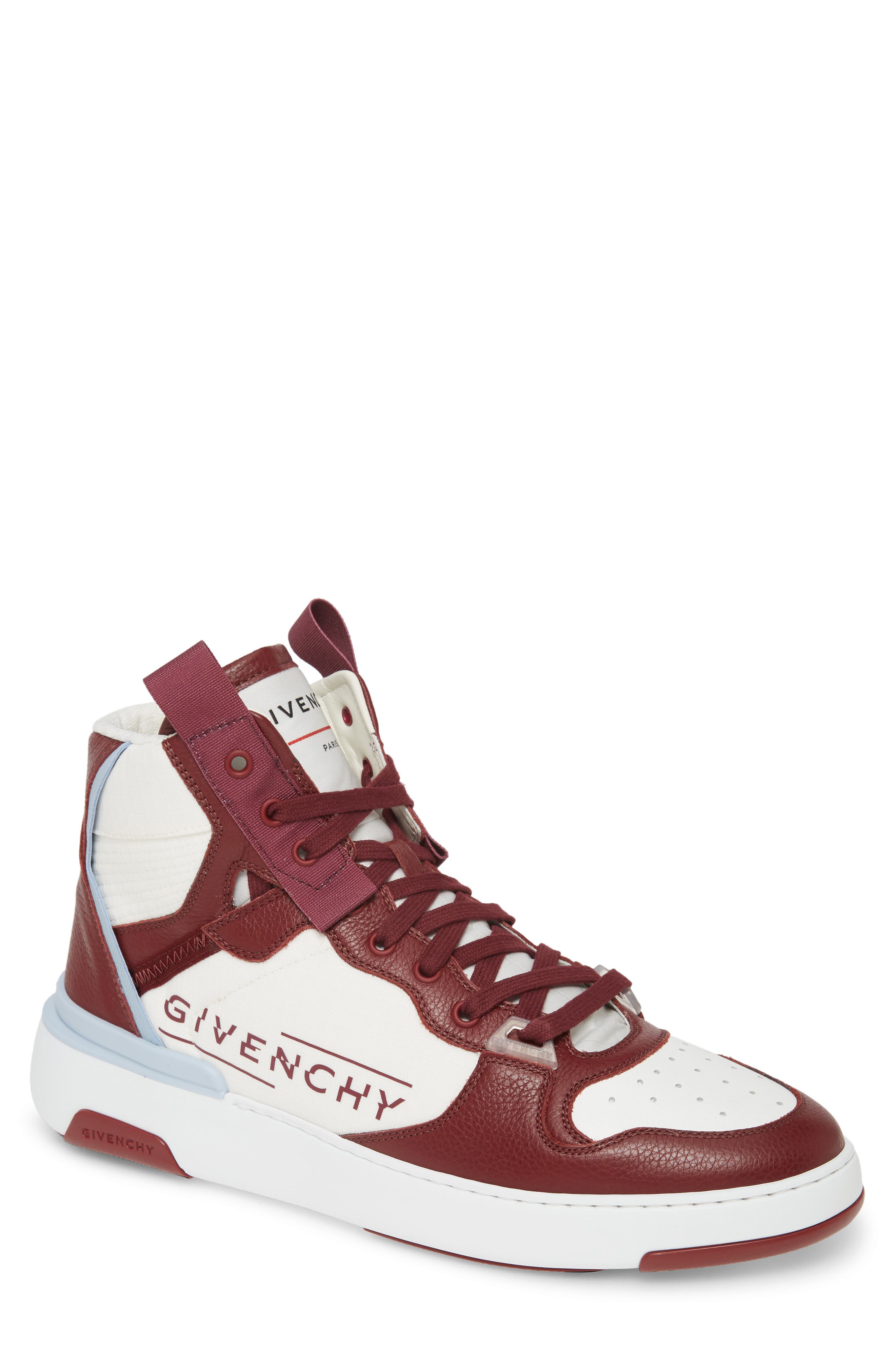 Givenchy Logo High Top Sneaker, Main, color, 