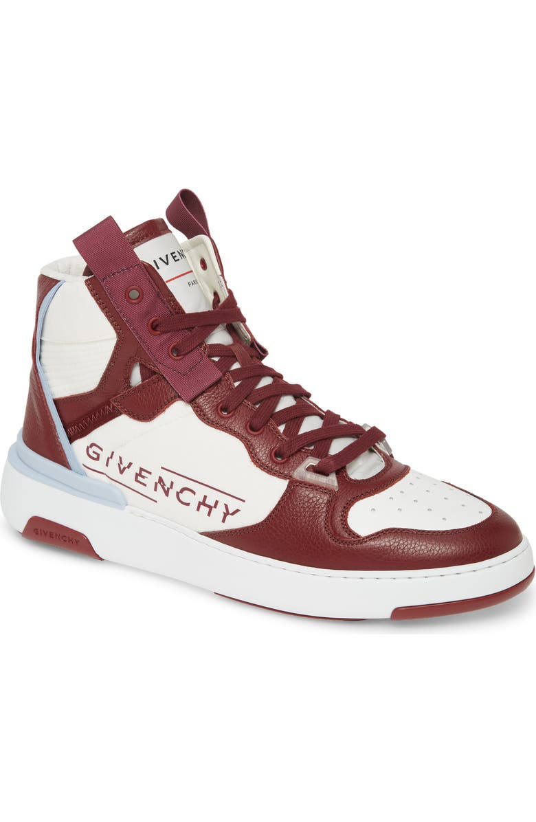 Givenchy Logo High Top Sneaker, Main, color,