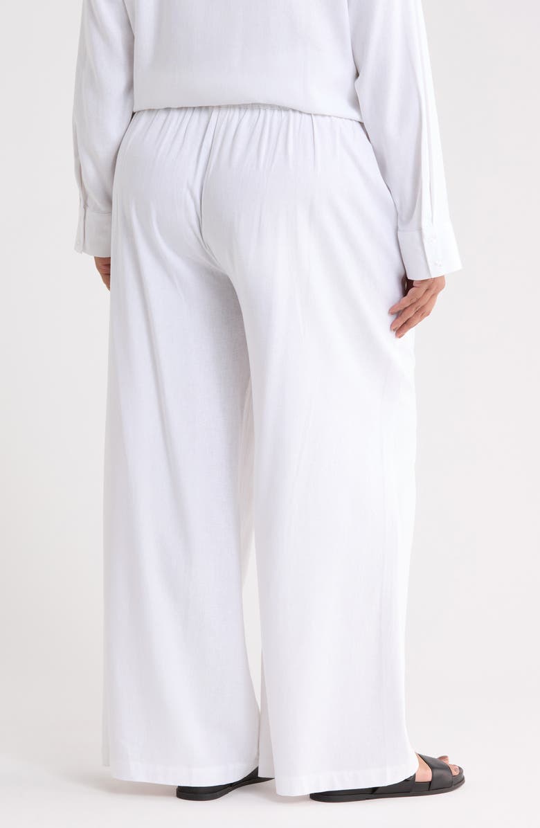 BY DESIGN Valencia Pull-On Pants, Alternate, color, White
