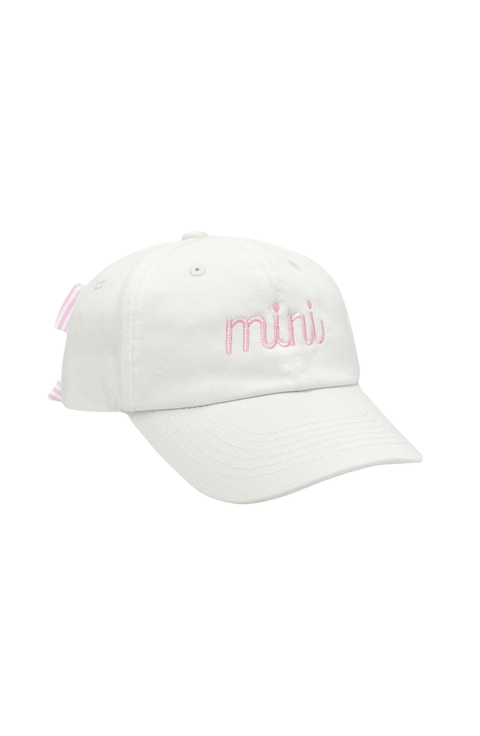 Mini Twill Bow Baseball Hat (Toddler, Little Kid)