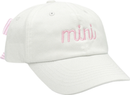 Bits & Bows Mini Twill Bow Baseball Hat