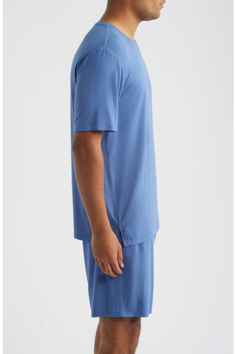 Moonlight Eco Stretch Modal Pajama T-Shirt, Alternate, color, BLUE BIJOU